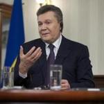 Ousted Ukrainian President Viktor Yanukovych 